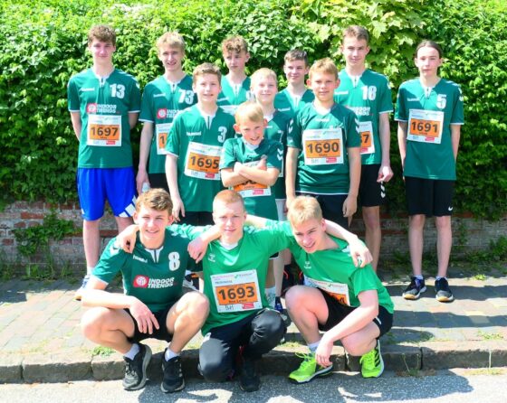 Handball B-Jugend beim Störlauf 2023