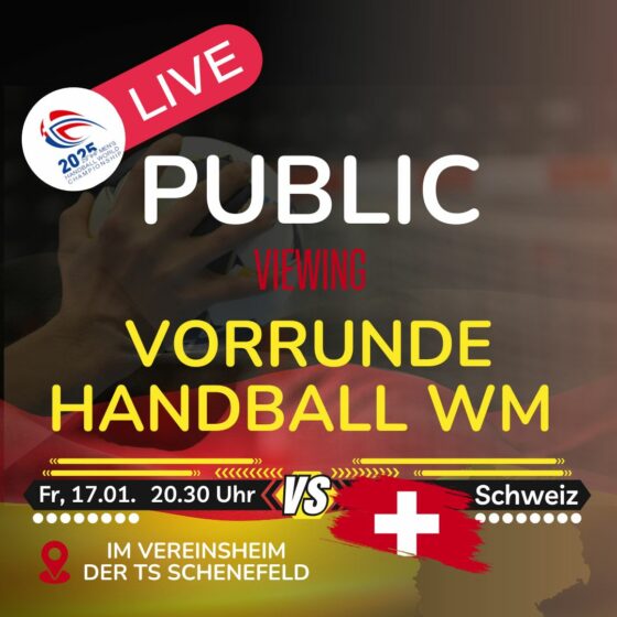 Public Viewing Handball WM Vorrunde