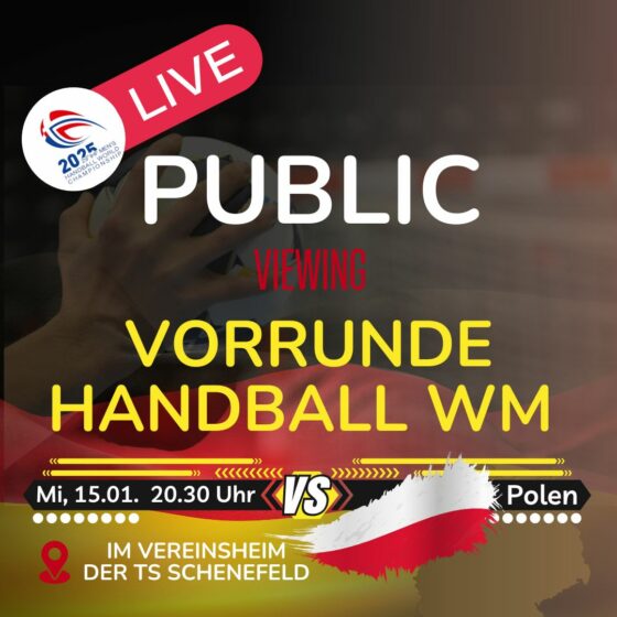 Public Viewing Handball WM Vorrunde